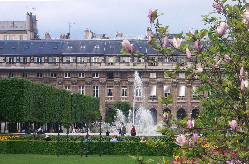 Apartments at the Palais Royal in Paris